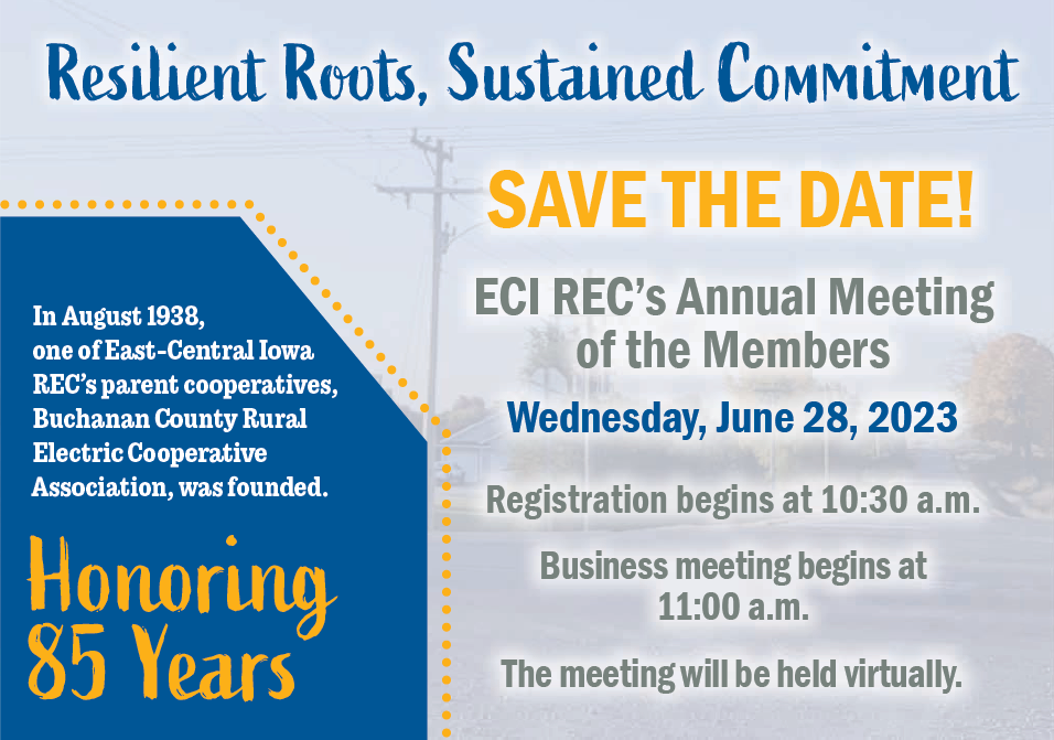 2023 Annual Meeting Save the Date