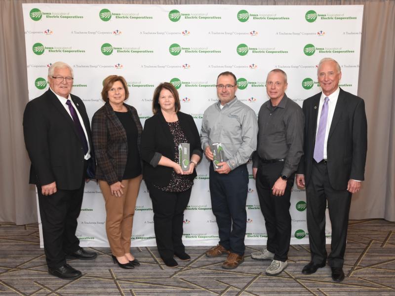 ECI REC team poses with IAEC leadership at annual meeting