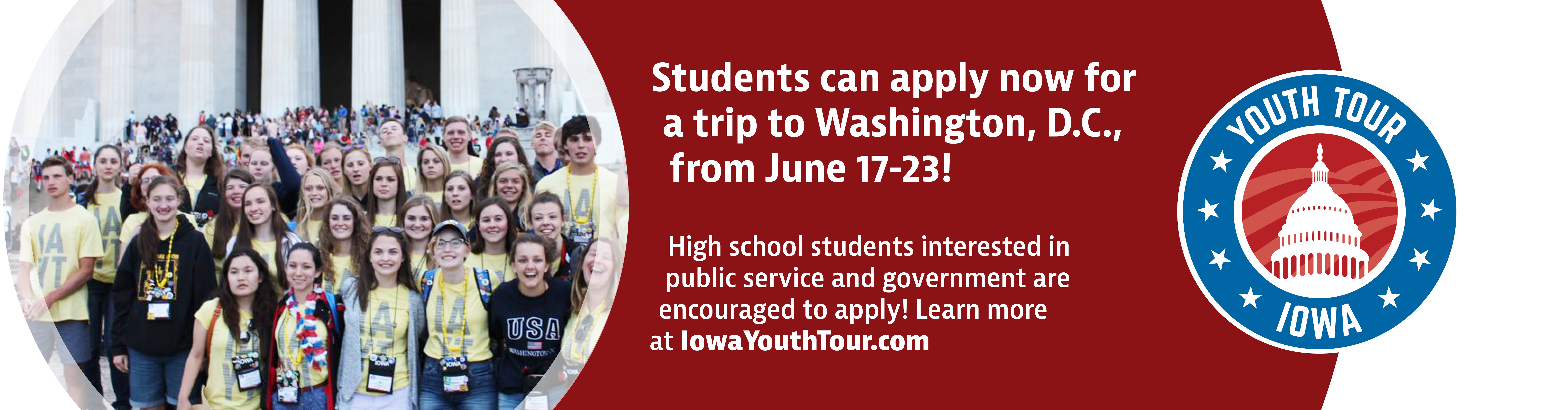 2023 Iowa Youth Tour Applications