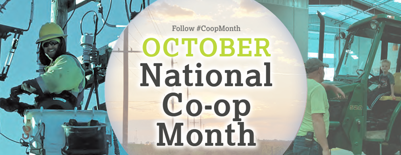 National Co-op Month 2019 graphic